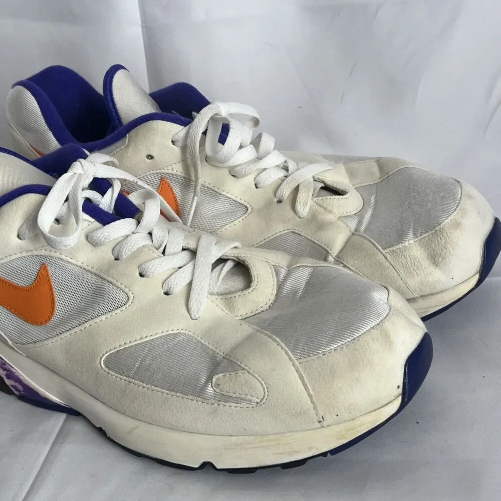 RARE Nike Air Max 180 White Bright Ceramic Sz 15 615287-101 Men's Shoes